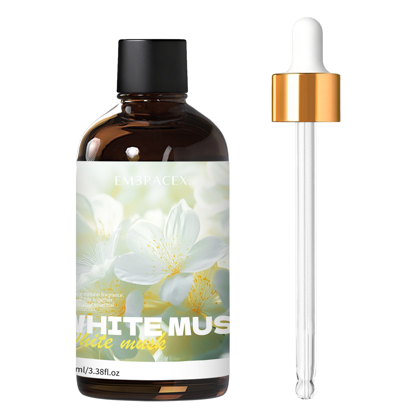 Candle Oil Supplies - 100ml Weißer Moschus Duftöl für Diffusoren,
