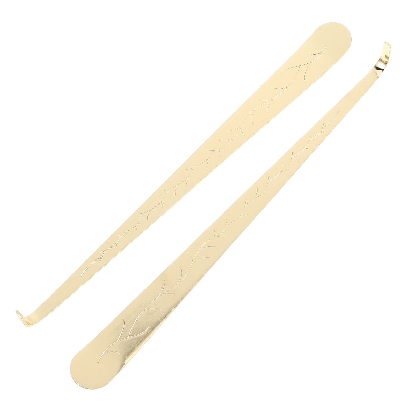 Wick Dipper Tool - 2 Stück Edelstahl-Dochtentferner mit Goldbeschichtung, langer