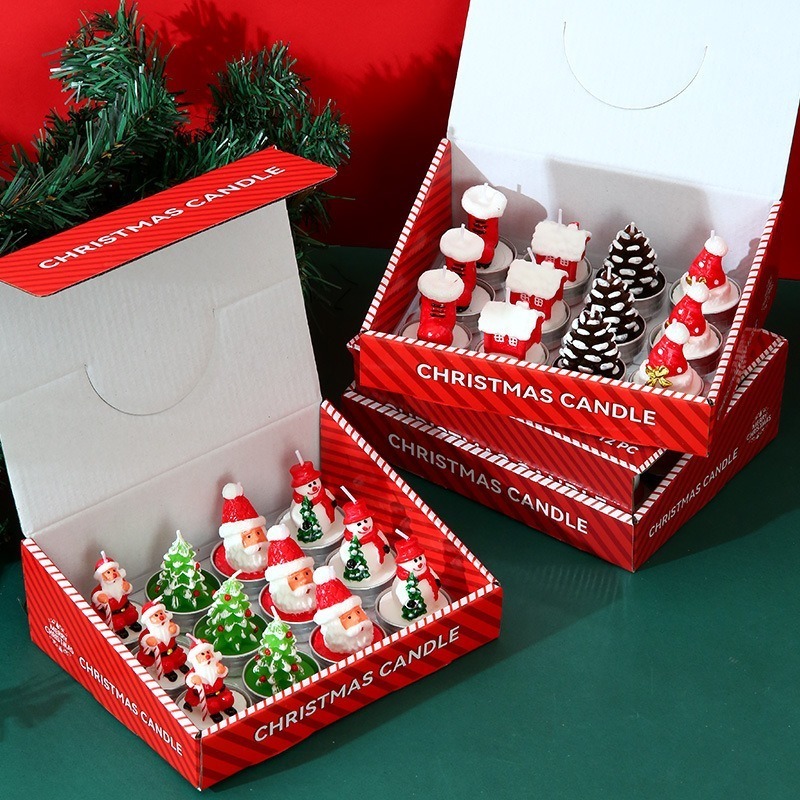12 Stück Kerzen Weihnachtsdeko – Candle Oil Supplies Bewertung und Preis