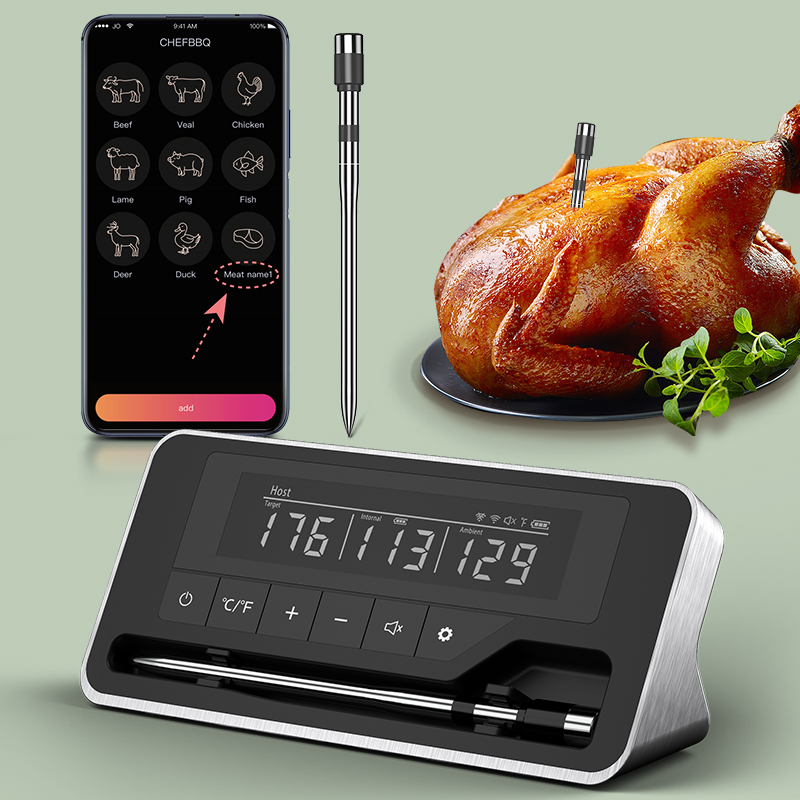 Fleischthermometer, kabellose  – Digital Thermometer Probe Bewertung und Preis