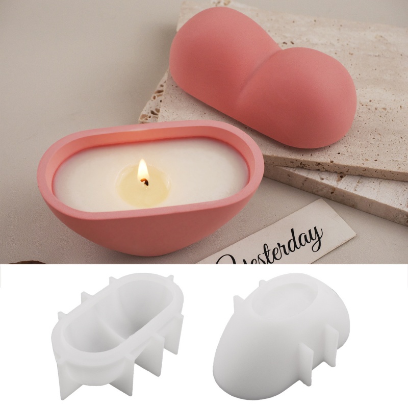 DIY Herzform Kerze Glas Siliko – Candle Vessel Supplies Bewertung und Preis