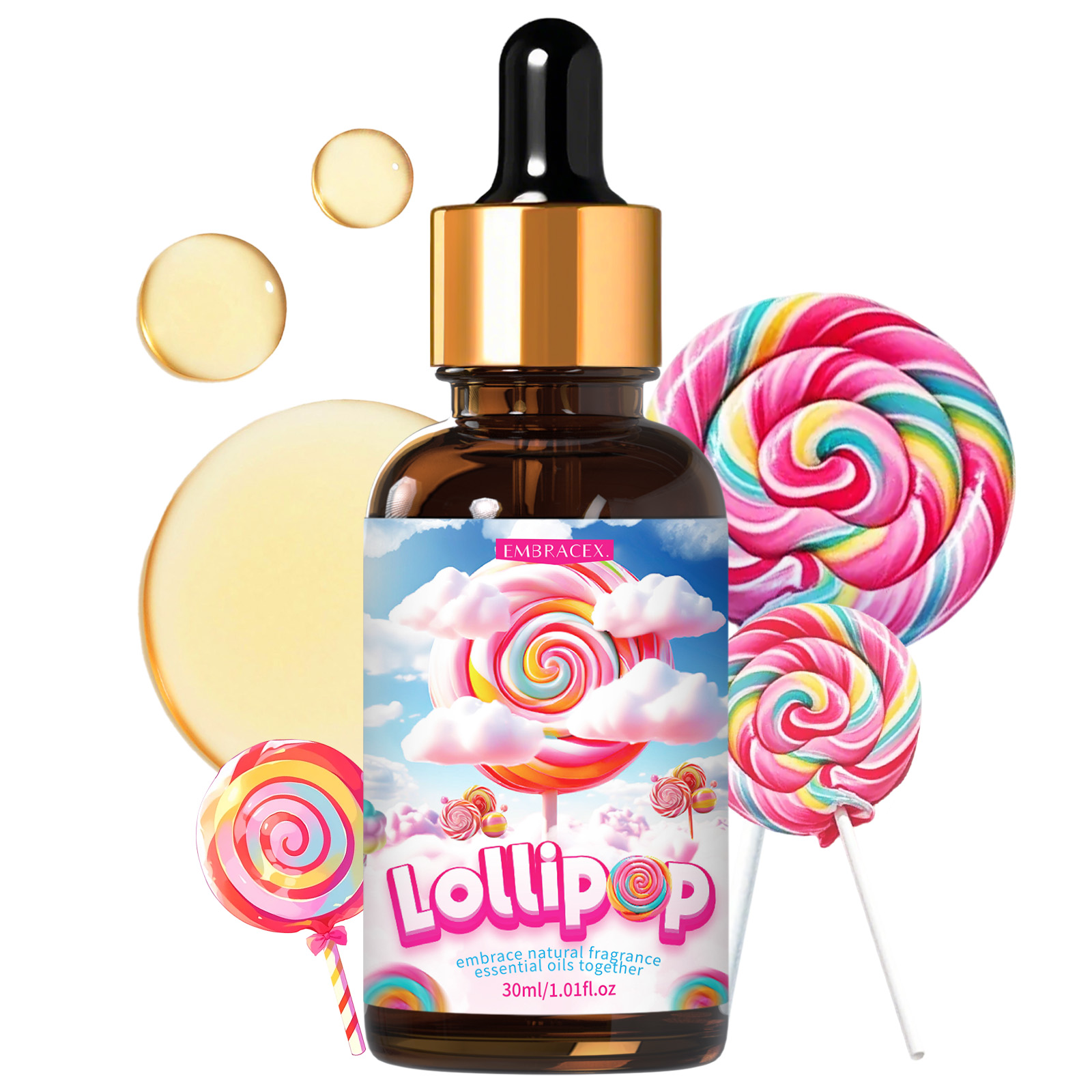 30 ml Lollipop ätherische Öle, – Candle Supplies Fragrance Oil Bewertung und Preis