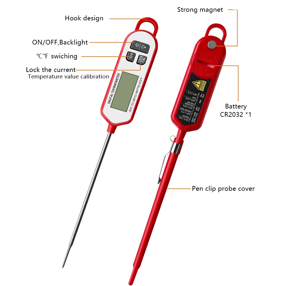 Digitales Fleischthermometer,  – Digital Thermometer Probe Bewertung und Preis