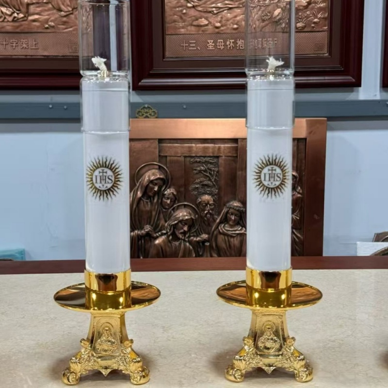 Katholische Öllampe mit Windsc – Candle Oil Supplies Bewertung und Preis