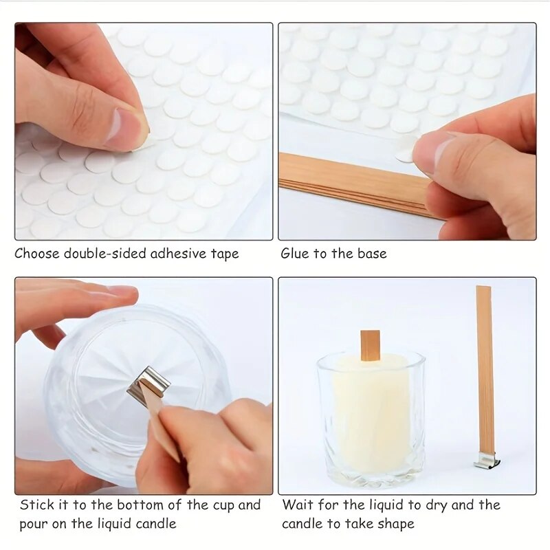 30 stücke hochwertige hölzerne – Candle Supplies Beeswax Bewertung und Preis