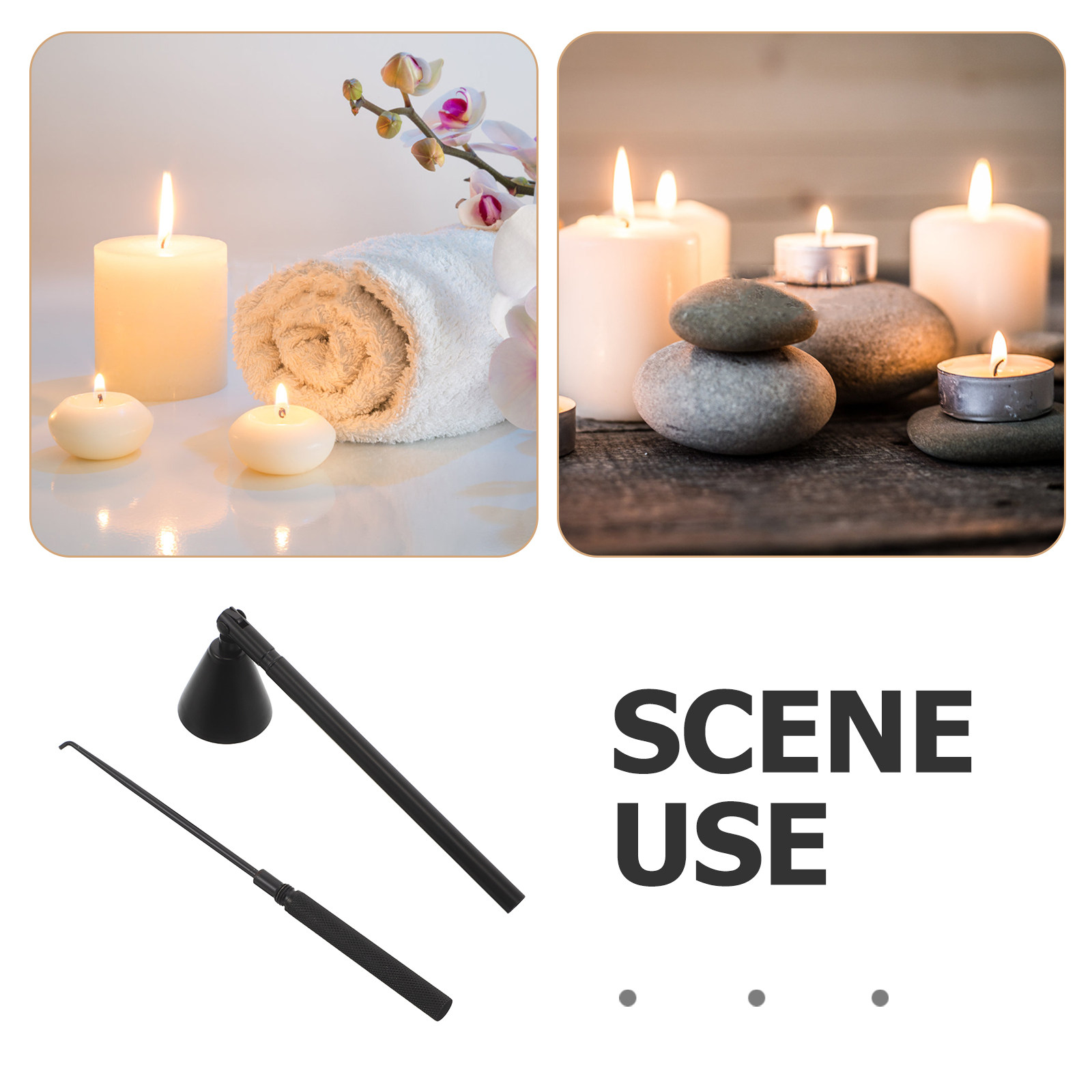 Edelstahl-Kerzenlöscher 2-in-1 – Wick Dipper Tool Bewertung und Preis