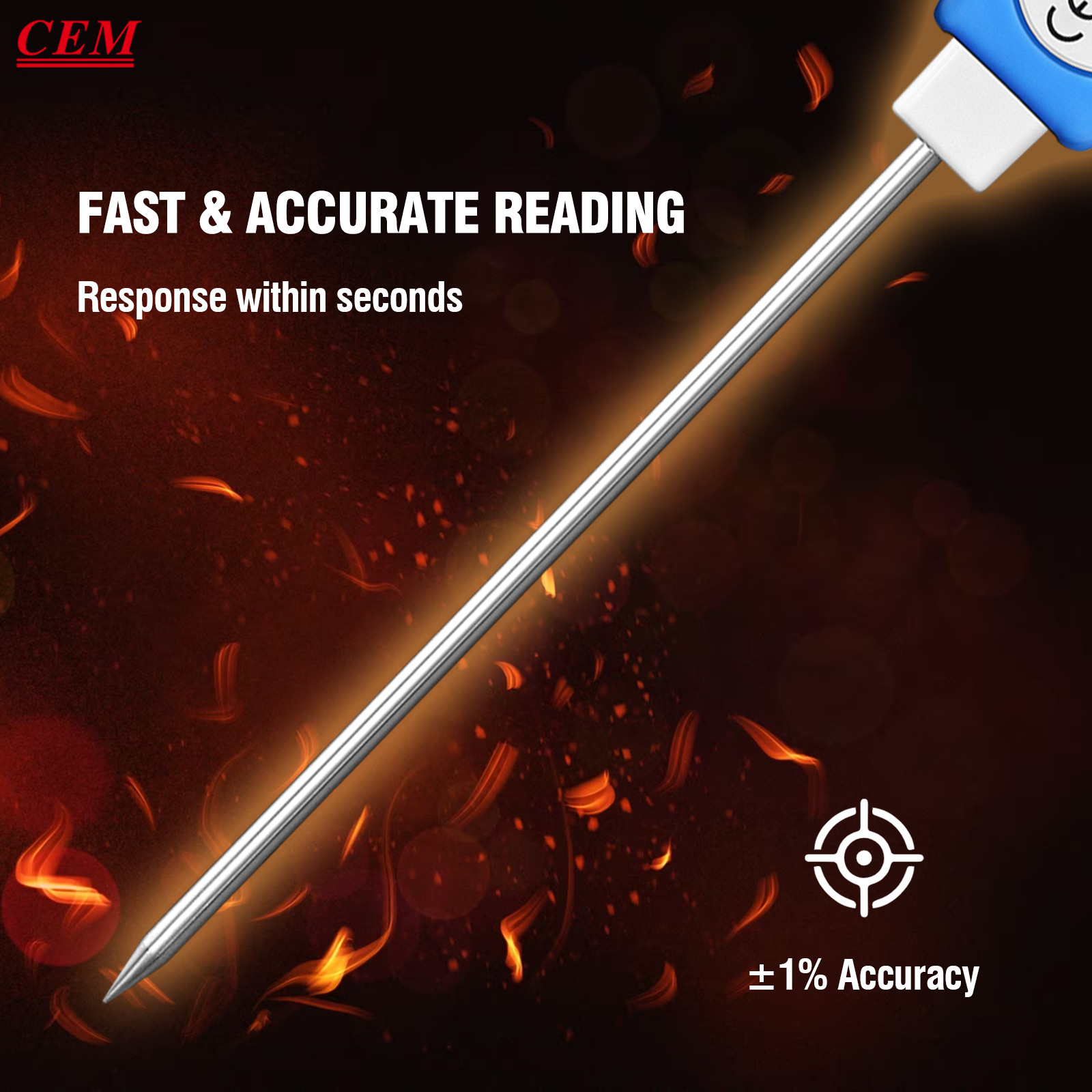 CEM-Fleischthermometer, digita – Digital Thermometer Probe Bewertung und Preis