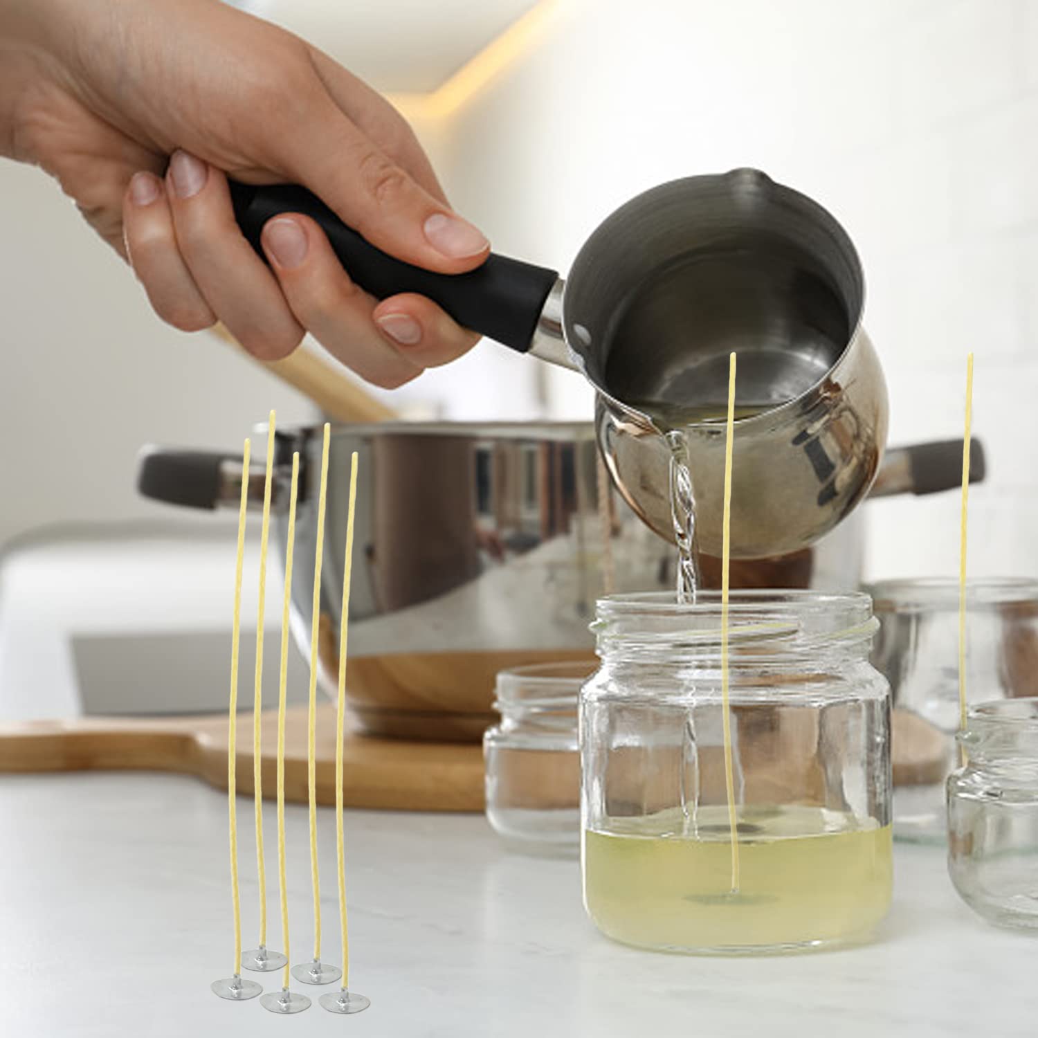 100 Stück Bienenwachs-Kerzendo – Candle Supplies Beeswax Bewertung und Preis