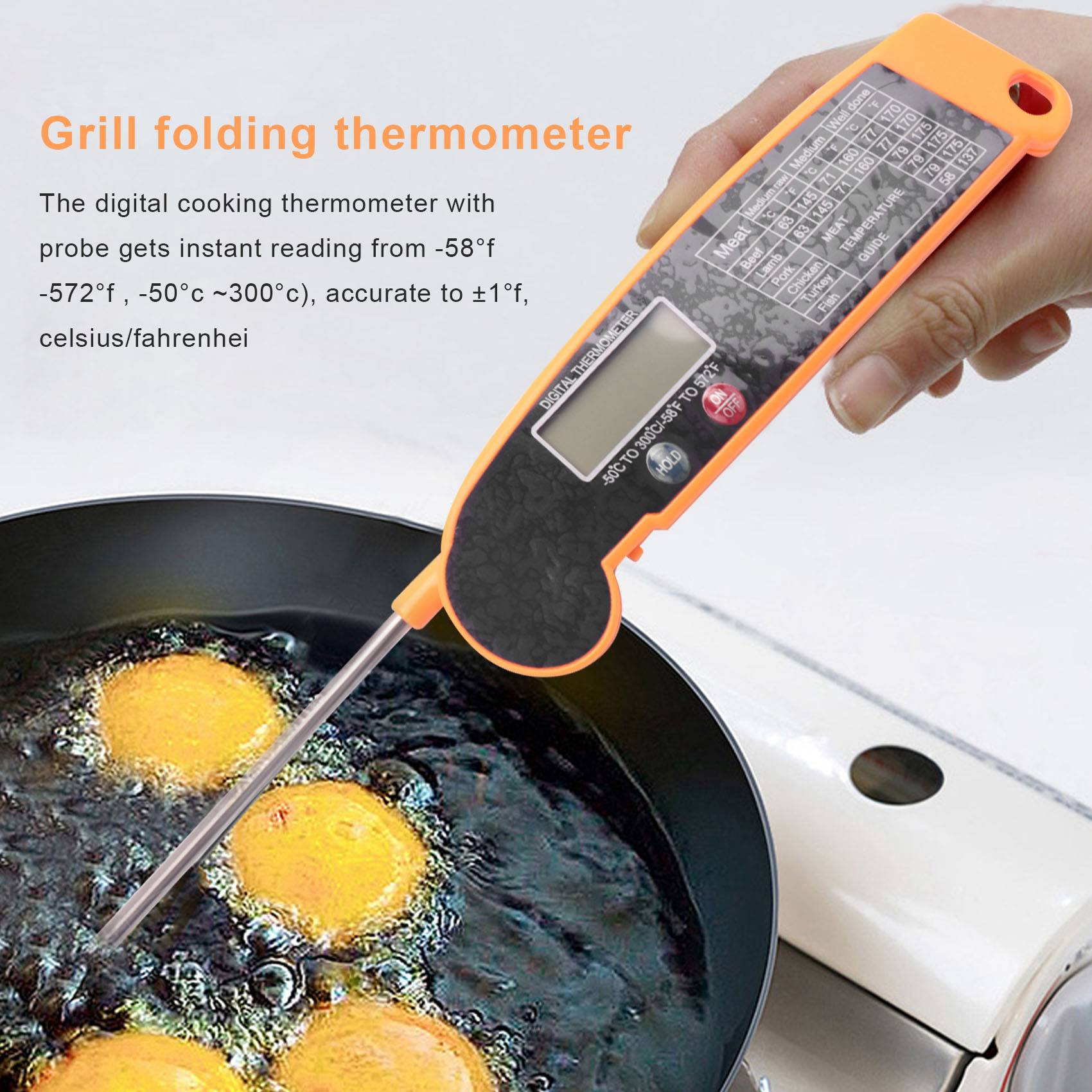 Digitales, sofort ablesbares F – Digital Thermometer Probe Bewertung und Preis