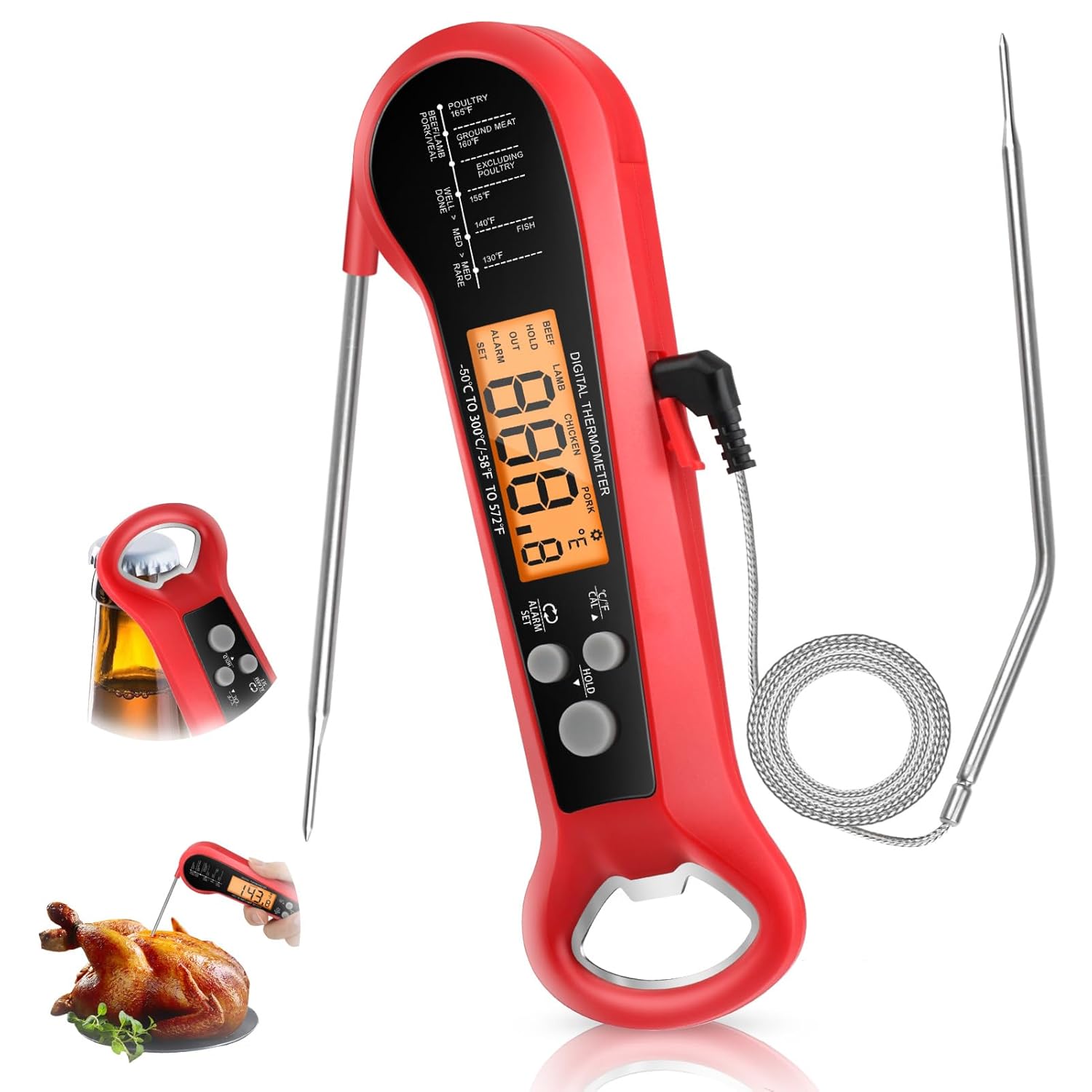 Professionelles Digitales Flei – Digital Thermometer Probe Bewertung und Preis