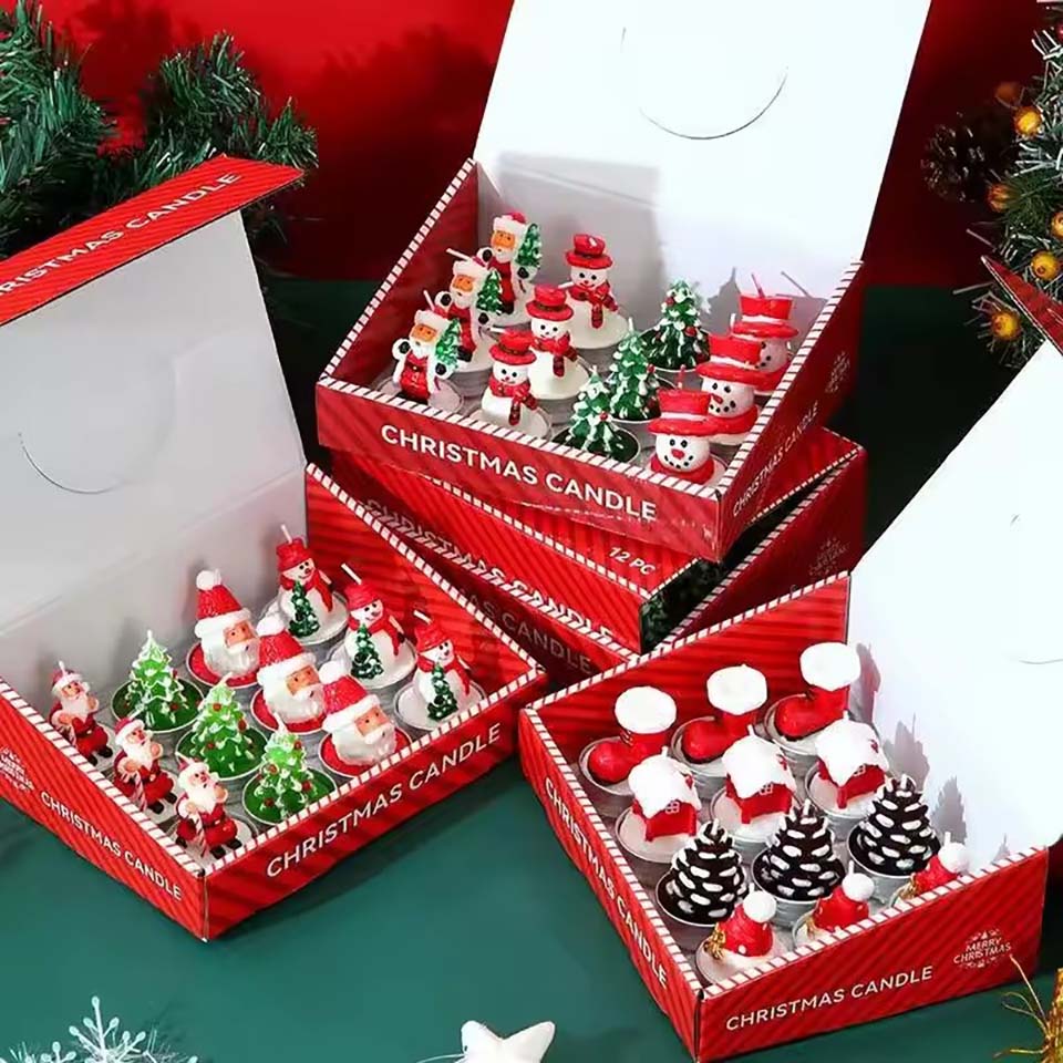 12 Stück Kerzen Weihnachtsdeko – Candle Oil Supplies Bewertung und Preis