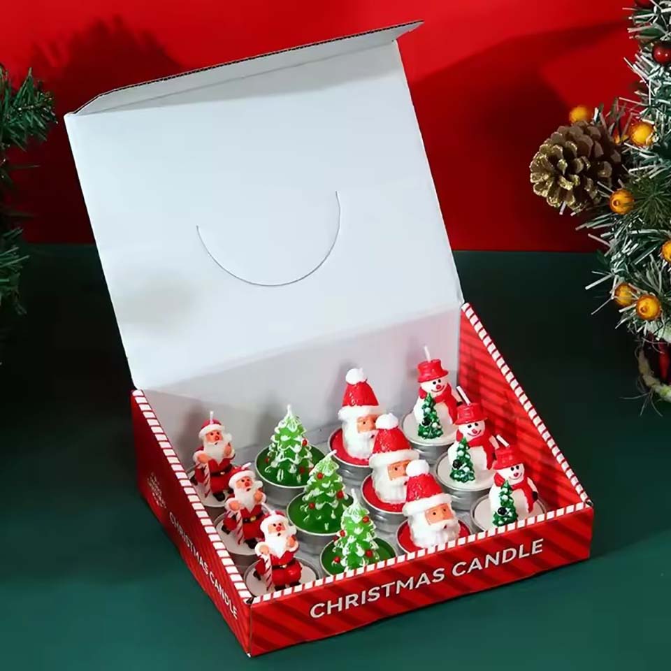12 Stück Kerzen Weihnachtsdeko – Candle Oil Supplies Bewertung und Preis